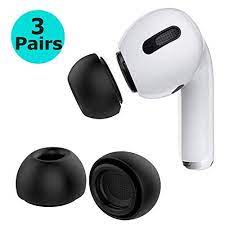 Compatible With Airpods Pro Tips Replacement Ear Tips Soft Silicone Headphone Eartips For Airpods 3 Airpods Pro 3 Pairs Black Medium Daily Buy Tips In 2020 Airpods Pro Soft Silicone Headphone