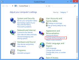 How can i change the background on windows 7? How To Change Desktop Background In Windows 8 8 1