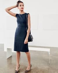 The J Crew Women S Resume Dress Because You Ll Nail The Interview No Matter What But A Polished Dress Does Professional Dresses Work Outfit Clothes For Women