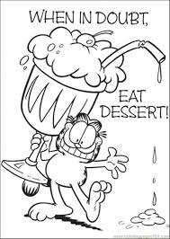 Garfield Coloring Page Cartoon Coloring Pages Cute Coloring Pages Coloring Books