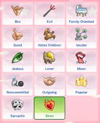Siren Trait Sims 4 Traits Sims 4 Cheats Sims 4 Mods