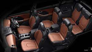 The design sketches revealed by the company show the interior with two captain seats in the second row and a bench in the third. Rcycq89tvd201m