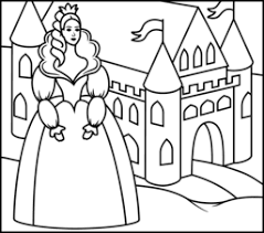 Princess coloring castle coloring page castle drawing coloring books digi stamps princess coloring pages color castle princess castle. Princess And Castle Coloring Page Printables Apps For Kids