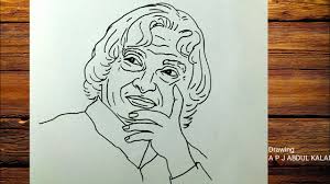 His areas of interest included elementary particle physics , quantum optics , quantum information , quantum field theory , gauge field theories , classical mechanics and foundations of physics. Apj Abdul Kalam Drawing How To Draw Apj Abdul Kalam Easy Youtube