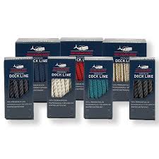 Nylon has excellent shock absorption properties making the rope ideal for dock lines. Double Braided Nylon Dock Lines Black 1 2 Inch