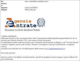 I loghi sono di proprietà dei rispettivi titolari. Agenzia Entrate Nuova Ondata Di False E Mail Cestinate Senza Aprire L Allegato Uipa