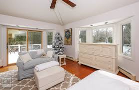 We Love The Decorating In This Festive Master Bedroom Where We Installed New Casement Windows And Picture Windows And Patio Doors Queens County Home Remodeling