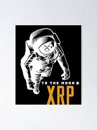 Ripple Xrp Moon Man Poster By Bitcoin Fashion Man On The Moon Kawaii Wallpaper Ripple