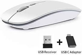 Amazon Com Tenmos T9 Silent Wireless Mouse 2 4g Ultra Slim Portable Travel Mouse Optical Computer Mice With U Mouse Computer Wireless Mouse Portable Computer