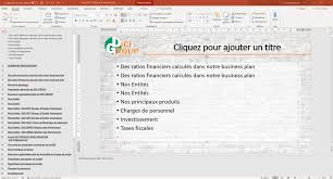= sélectionnez les options souhaitées. Inserer Un Sommaire Dynamique Dans Powerpoint Experts Powerpoint
