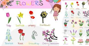 Want to learn the hidden meanings of. Flower Names Great List Of Flowers And Types Of Flowers With Images 7esl