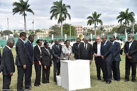 President Jovenel Moise Lays Foundation Stone For Construction Of New National Palace