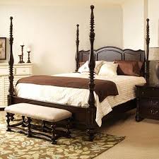 Universal furniture paula deen 4pc down home bedroom set in molasses 193 code:univ20 for 20% off. Turned Four Poster Bed Product Bedconstruction Material Woodcolor Tobaccofeatur Paula Deen Furniture Paula Deen Bedroom Furniture Bed