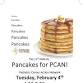 Pancakes for PCAN!- Benefit for Pediatric Cancer