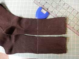 Lengthening Coat Sleeves With Socks Sewing Alterations Sewing Fabric Upcycle Sewing