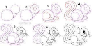Begin with an oval for the squirrel's head. How To Draw A Squirrel Step By Step Pictures