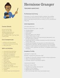 Teacher Assistant Resume Samples Templates Pdf Word 2020 Teacher Assistant Resumes Bot Teacher Assistant Teacher Resume Examples Special Needs Teacher