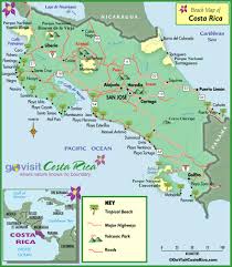 Then you're off to the most popular national park in the country. Costa Rica Beaches Map Costa Rica Go Visit Costa Rica