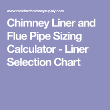 23 Precise Chimney Liner Size