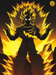 Artstation Dragon Ball Goku Super Saiyan Mdesign Digital Artwork