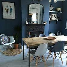 Indigo Blue Trend Can Look Stunning In Your Living Room See How Dining Room Small Dining Room Blue Dining Room Colour Schemes