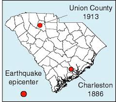 January 1 1913 Twenty Seven Years After The 1886 Charleston Earthquake And Subsequent After Shocks Another Strong Ea Land Of Cotton Union County Earthquake