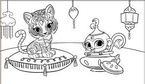 Cloud with a shining sun icons vector. Tala And Nahal Shimmer And Shine Coloring Page Coloring Pages Coloring Books Shimmer N Shine