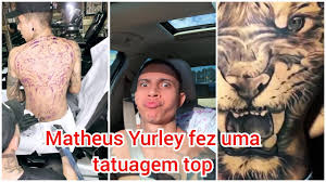 A ação resultou no primeiro gol da equipe gaúcha. Matheus Yurley Mostra Sua Nova Tatuagem Youtube