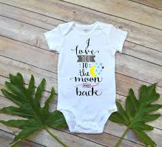 The world of eric carle …. Love You To The Moon And Back Baby Shower Gift Cute Baby Clothes Cu Bella Lexi Boutique