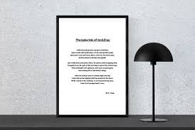 The Lake Isle Of Innisfree W B Yeats Instant Download Poetry Print Wall Art Family Tree Print Wall Art Instant Download Personalised Prints