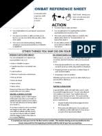 The order of combat a typical combat encounter is a clash between two sides, a flurry of weapon swings, feints, parries, footwork, and spellcasting. D D 5e Customizable Character Sheet Dungeons Dragons Role Playing Games