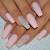 Soft Pink Coffin Nails