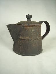 Antique Campfire Coffee Pot Kettle Cowboy Camping Etsy Vintage Coffee Pot Vintage Coffee French Vintage Living Room