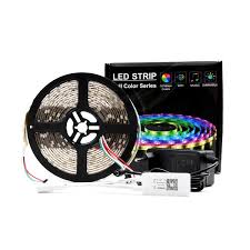 Full Color Ws2811 Rgb Led Strip Kit Led Strip Led Light Strips Orange Led Lights
