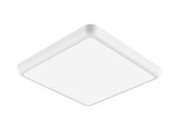 Install the correct size light bulb in the fixture's. Square Flush Mount Ceiling Light 3000k