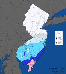 Atypical Snow Pattern During March New Jersey Weather And Climate Network