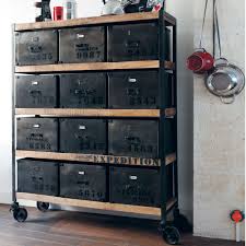 Cabinet Manufacture Blog Deco Maison Ameublement Industriel Vintage Cabinet De Rangement