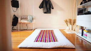 Sleeping On The Floor Korean Yo Bed Gold Zipper Youtube