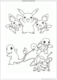 Comece agora mesmo com os melhores desenhos da internet. Varios Pokemon Para Colorir Desenhos Educativos
