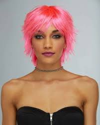 Jinx Blush Wig Color Pink Explosion - Sepia Short Pixie Cut Vintage Style  Wigs | eBay