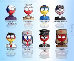 countryhumans : Countryhumans by Natikop | History memes, Ussr, Country art