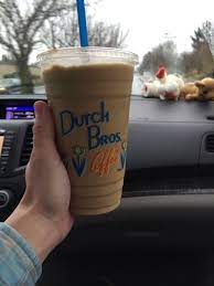 Large Blended Irish Mocha With Creme De Menth Dutch Bros Creme Mocha
