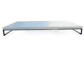 Modern low profile coffee tables houzz. B B Italia Antonio Citterio Solo Low Profile Coffee Table Modernism