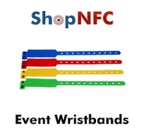 Disposable NFC Wristbands NTAG21x - Customizable