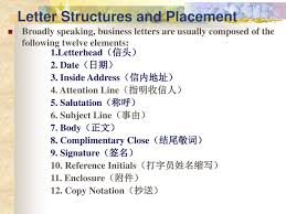 A formal business letter starts with your name and address in the top left corner, then the date and then the. Structure And Style Of Business Writing Ppt Download