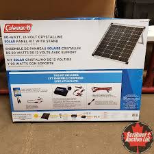 Coleman 6 watt solar panel. Coleman 90watt 12 Volt Crystalline Solar Panel Kit W Stand