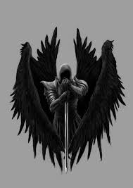 Pin Von Ralph Bache Auf Klaviernoten Engel Tattoo Vorlagen Erzengel Tattoo Gefallener Engel Tattoo