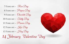Date Sheet Of Valentine Week 2020 Here is the day in our list of anti valentine week 2021 which is celebrated by lovers who have successfully managed to get yes from the person whom they like.
