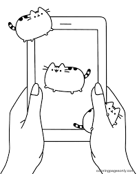 Welcome to 'today i played a.k.a tip gaming!tip is a brand new gaming channel where i'll be sharing my gaming on my ios devices. Pusheen On Ipad Coloring Pages Pusheen Coloring Pages Coloring Pages For Kids And Adults