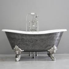 Find the perfect vintage bathtub stock photo. The Bridlington59 Vintage Designer Burnished Cast Iron Clawfoot Bateau Bathtubs From Penhaglion